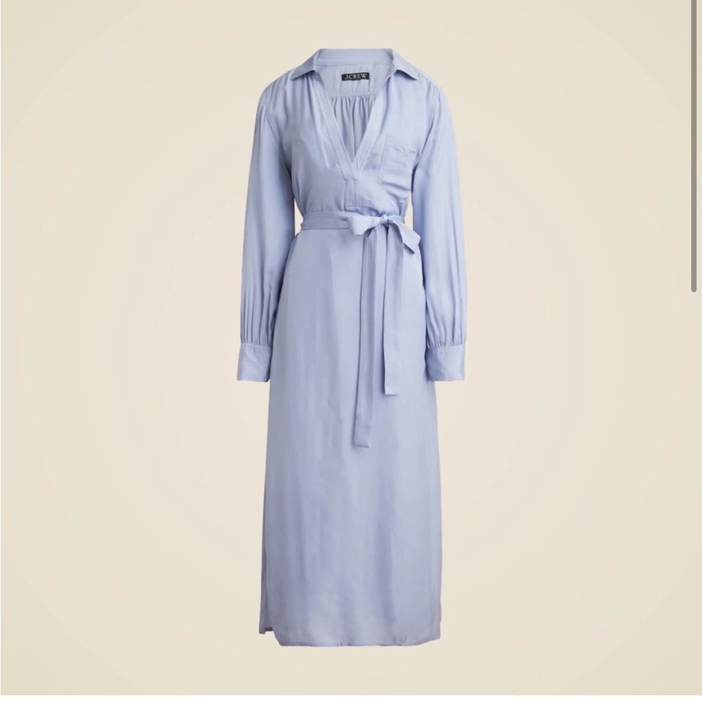 J. Crew new Bungalow dress in drapey viscose twill Size XL